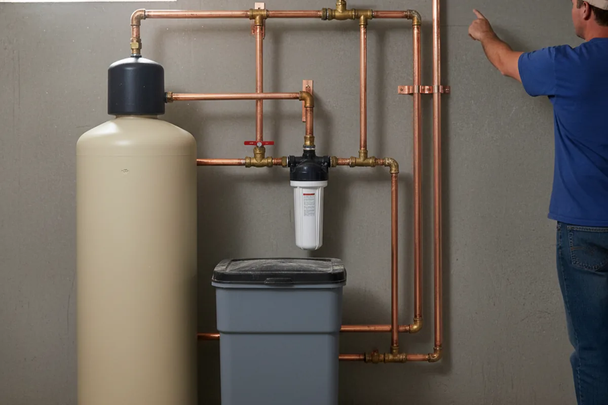 Whole-house water treatment system installed in Blacksburg